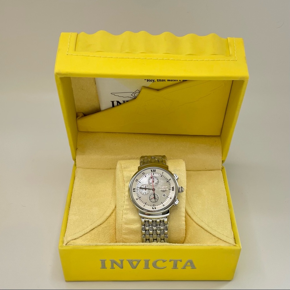 NEW RARE Old Stock INVICTA Trilogy Mens 100m Water Resistant Orig. Design - Picture 6 of 12